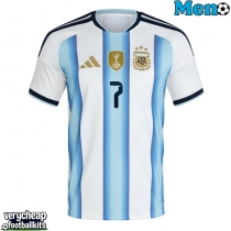 Argentina Rodrigo De Paul #7 Replica Home Shirt World Cup 2026 Short Sleeve